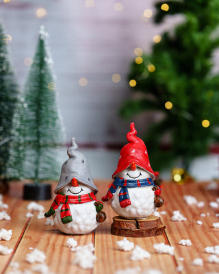 "Christmas Snowman Figurine"