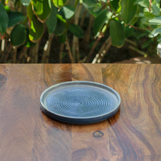 Sea Round Platter/Plates 8 inch