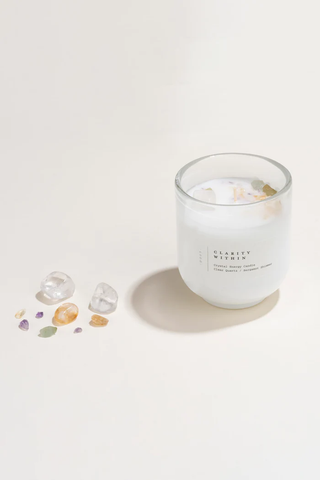 CLARITY WITHIN | CLEAR QUARTZ | SCENTED CANDLE