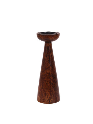 Saddle Candle Stand Gift Box - Coffee Brown