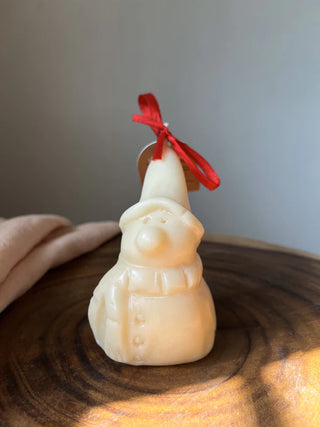 Holiday Special Snowman Pillar Candle - TOH