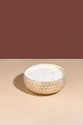 HONEYCOMB BOWL | TRANQUIL LOTUS | SCENTED CANDLE