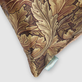 Autumn Leaves Modern Chic Designer Crushed Velvet Cushion Cover