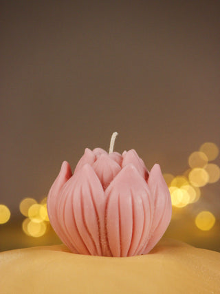 Floral Glow Candles Lotus
