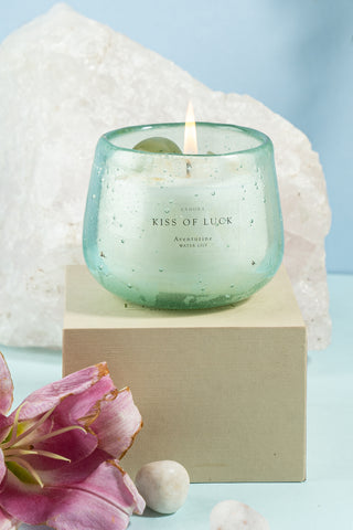Kiss Of Luck | Water Lily | Aqua Bubble Bowl