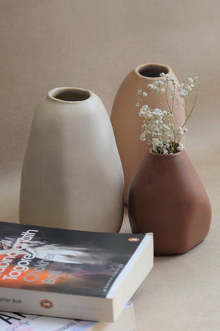 The Trio - ceramic vase set of 3