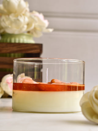 "Orange Pannacotta candle"