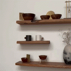Organic Shelves - Set of 3