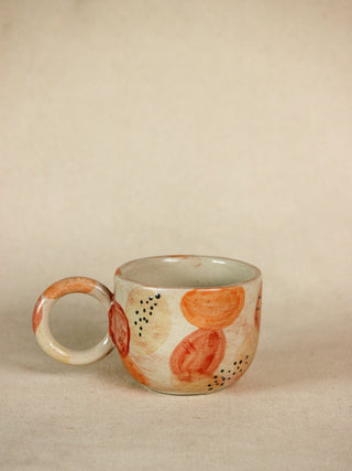 Cute Orange Citrus Twist Designer Ceramic Coffee , Tea, Milk Mug