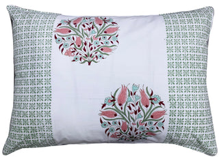 Cotton Block Print King Pillow Covers 